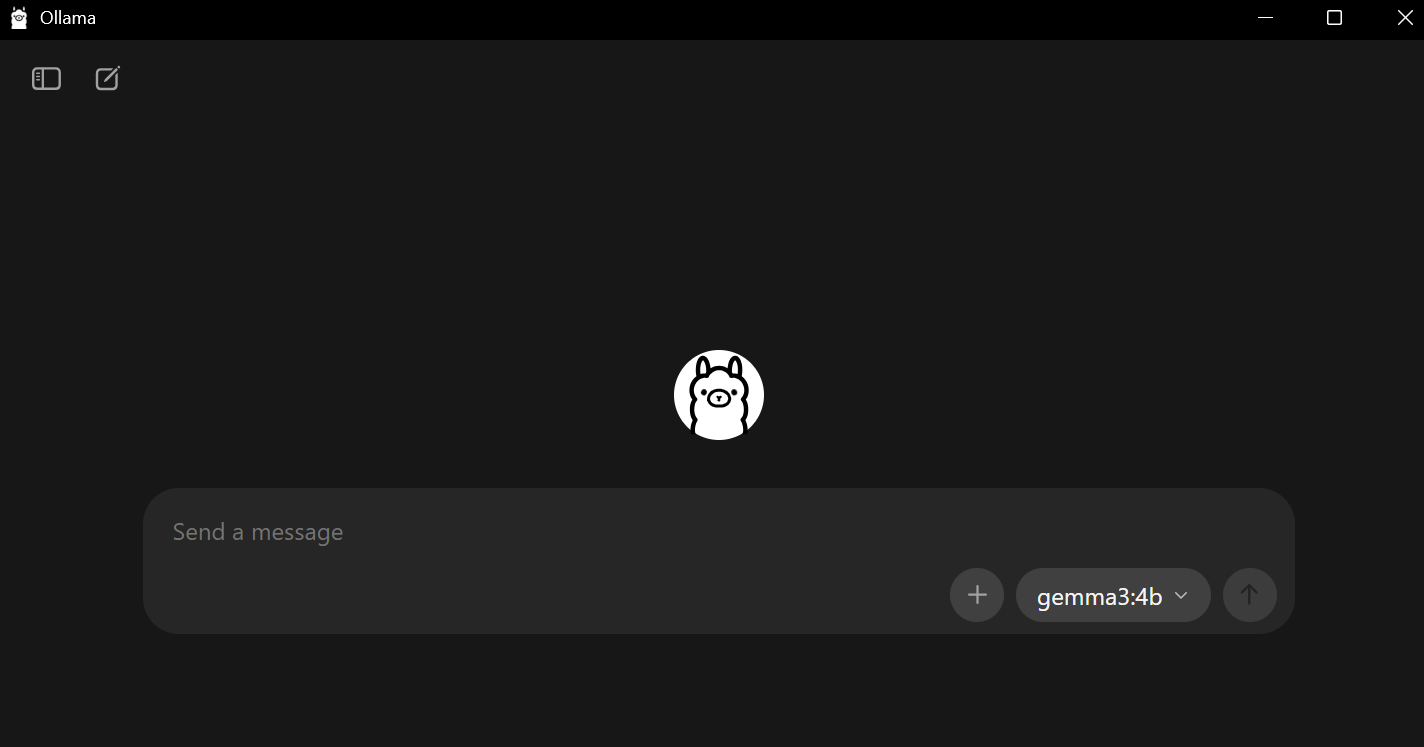 Screenshot LLama Software